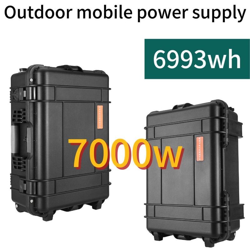 8000W di potenza massima AC LiFePO4 Generatore solare Centrale elettrica per uso domestico all'aperto