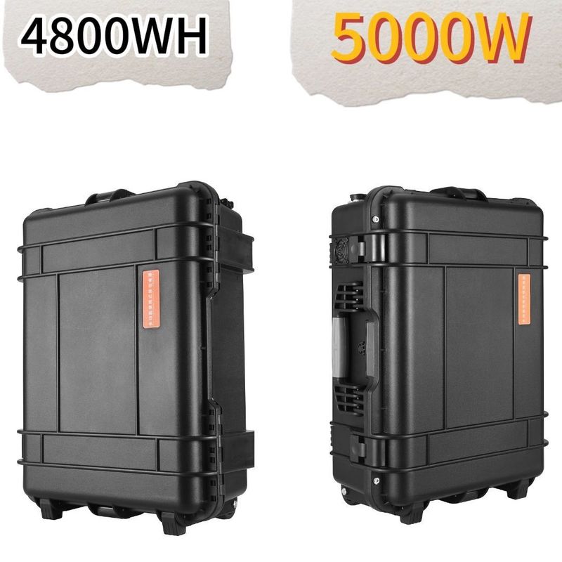4000W/220-240V AC LiFePO4 Generatore solare Centrale elettrica per attività all'aperto domestiche