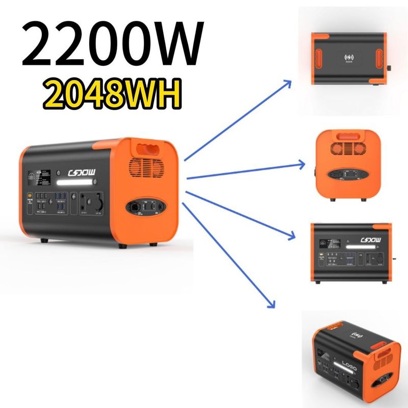51.52V40ah 3.22V*16s Invertitore di potenza in standby per campeggio con batteria di capacità 51.52V40ah