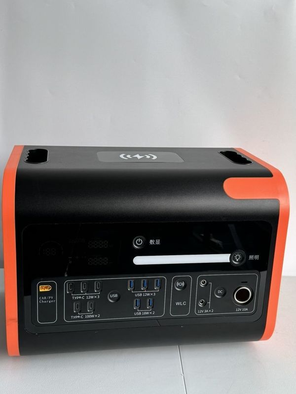 Centrale elettrica portatile 2200W UPS Input solare Generatore 800W Fornitore di corrente ininterrotto