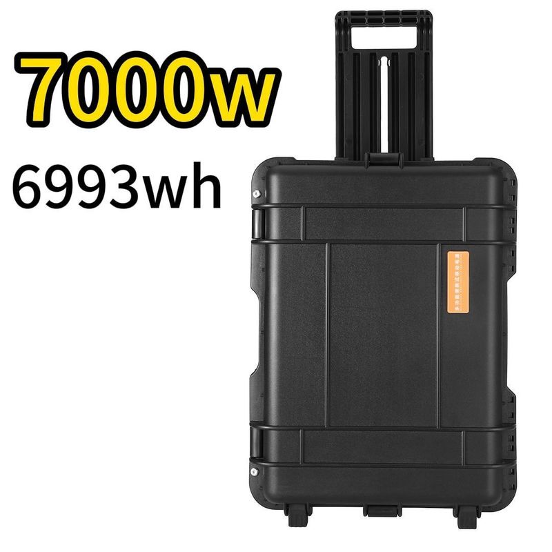 Mercati dell'Asia orientale 7000W/6993wh Stazione elettrica portatile per la fotografia a drone all'aperto