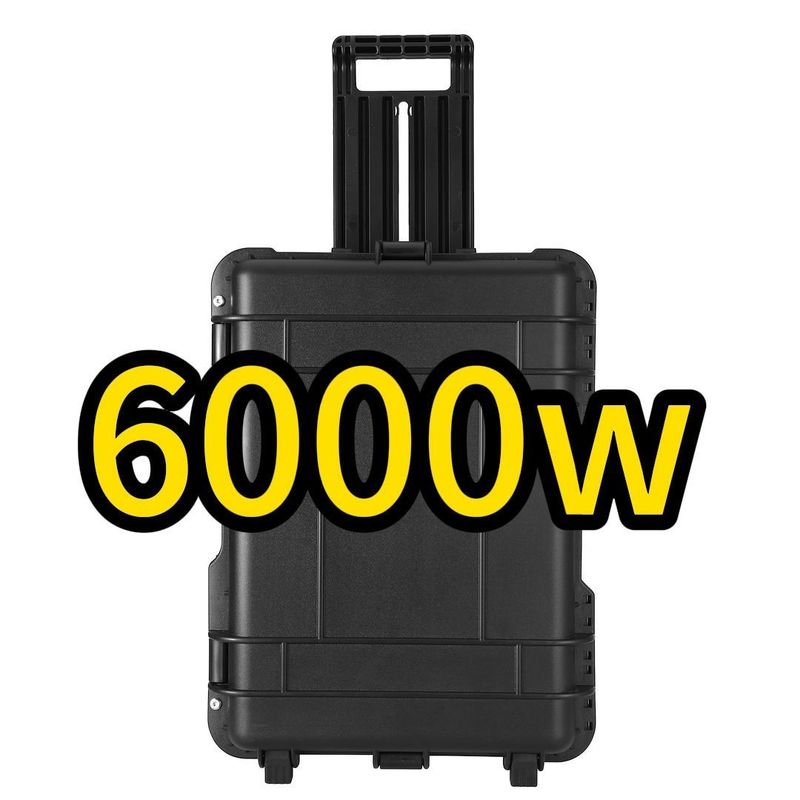 USB/Tipo-C 18W Max caricabatterie portatile per la casa e il campeggio 6000W 6216WH ST-60 Power Station