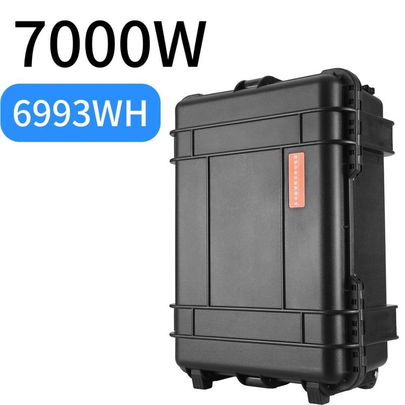 Stazione solare portatile 7000W/5000W/3000W per la ricarica di emergenza in viaggio all'aperto