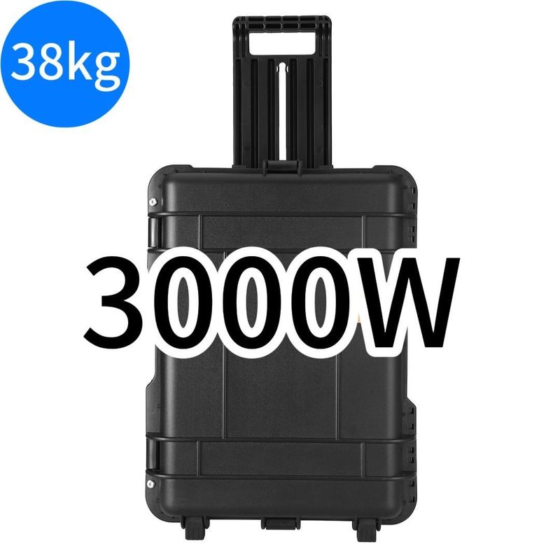 4000W/3840wh Fornitore di alimentazione mobile di grande capacità per viaggi all'aperto Stazione di accumulo di emergenza 1