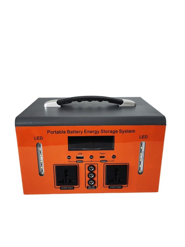 500W Generatore solare per campeggio all'aperto Centrale elettrica portatile per la casa Perfetto per l'aria aperta