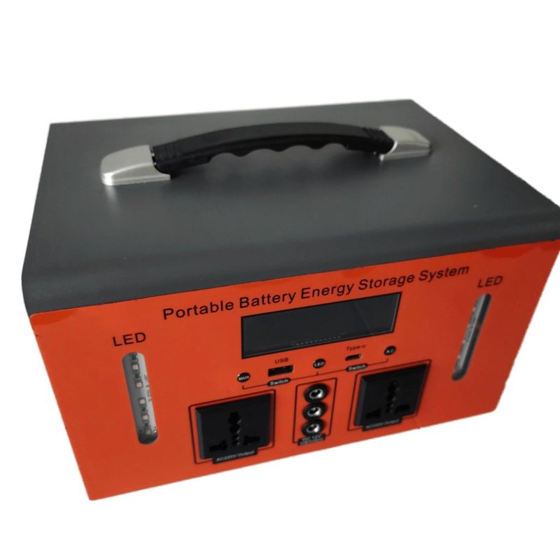 Stazione di alimentazione portatile 300W/500W con porta USB e base di alimentazione CA per il campeggio o l'alimentazione di emergenza
