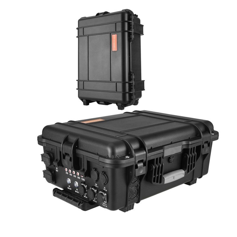 Portatile Lifep04 Batteria Puro Sine Wave Output 5000W/4800wh/48kg per il campeggio all'aperto