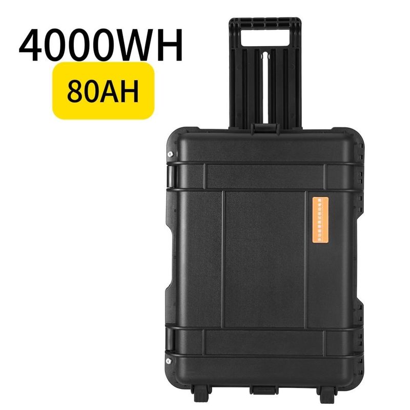 Immagazzinamento di energia per campeggio all'aperto 80ah/4000W Stazione elettrica portatile per apparecchiature mobili