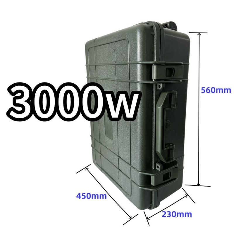 Dispositivo automatico di estinzione degli incendi da 3000 W con porta AC/DC/USB