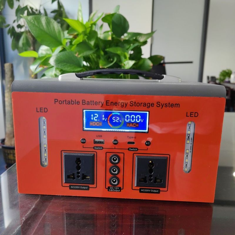 500W Tiger Baby Camping Hunting Emergency Power Station con uscita 12V DC 11-14V Max