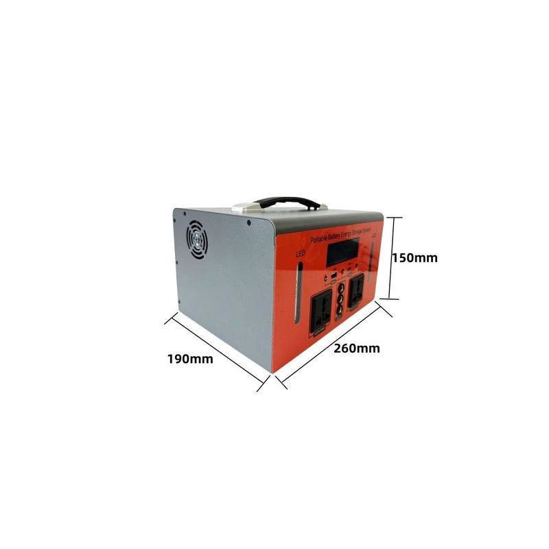 Centrale elettrica portatile 3000kw con uscita d'onda di correzione e potenza di uscita nominale di 500W