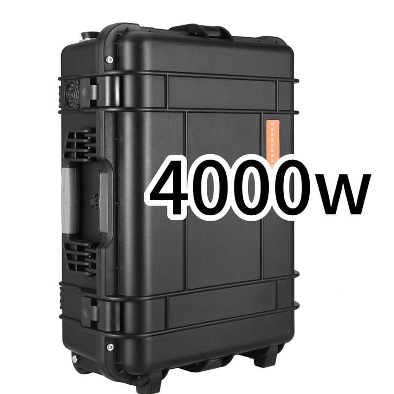 Centrale elettrica mobile per esterni -25 ordm Temperatura ambiente Carica solare Port AC/DC