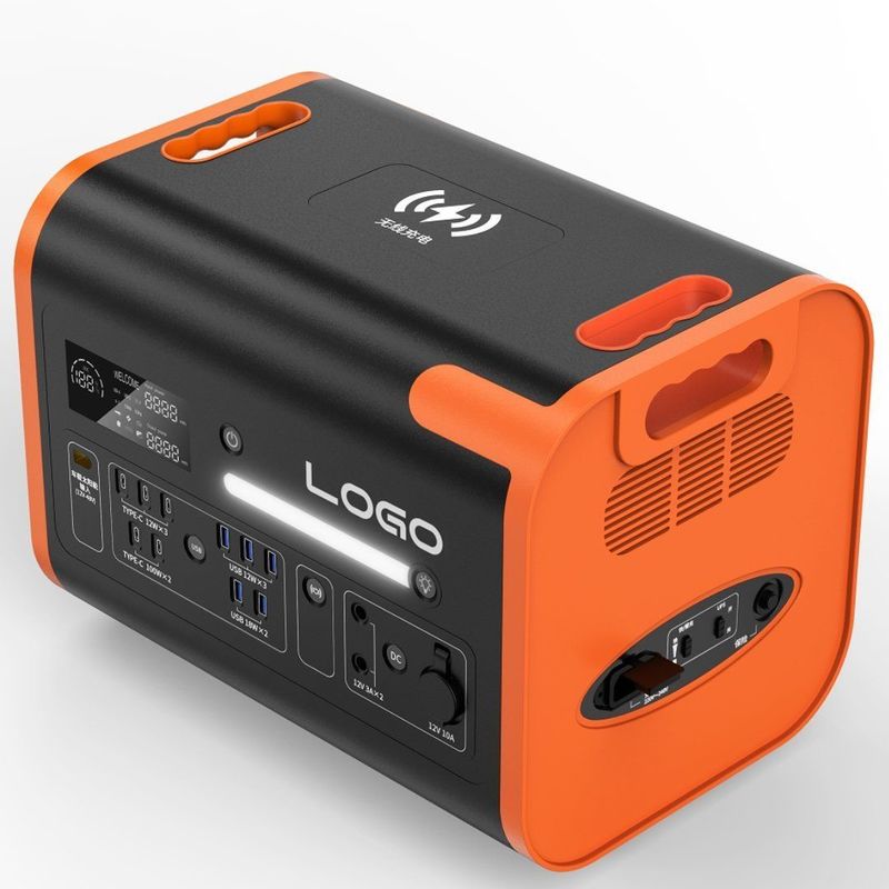 220V±5% di tensione di uscita CA Stazione elettrica portatile di emergenza per esplorazioni all'aperto
