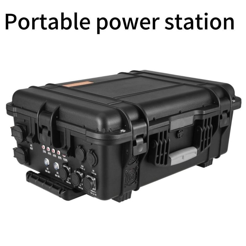 3000W-7000W Immagazzinamento di energia domestica Sistema di energia solare Stazione elettrica mobile esterna