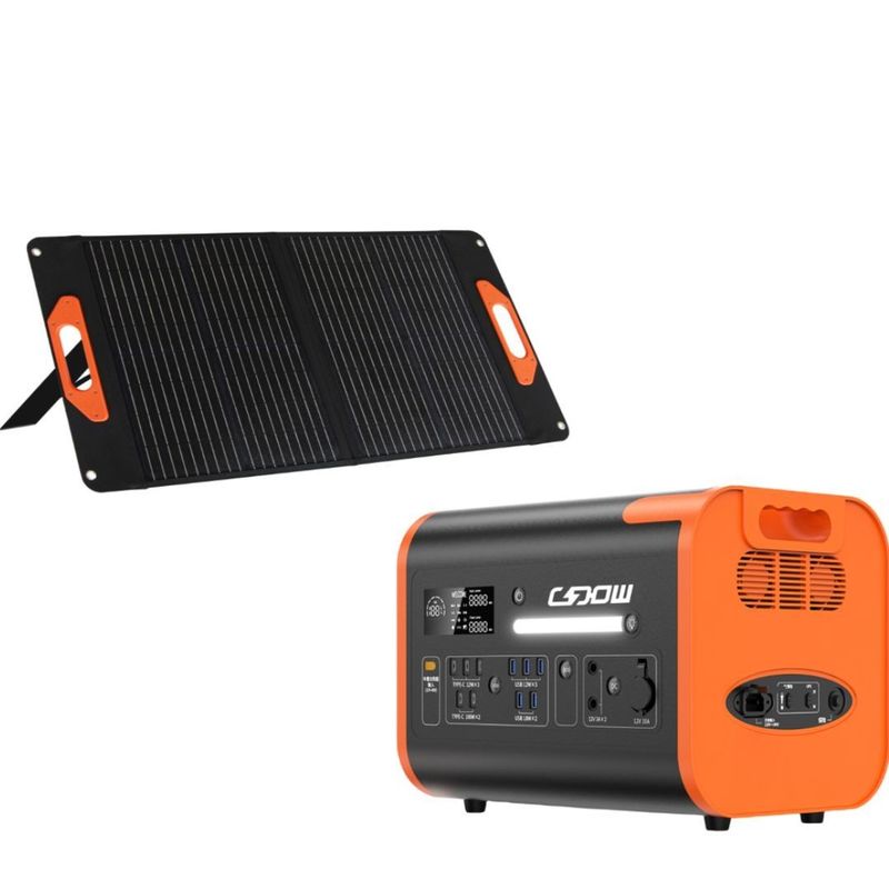 Potenza costante di 2200W Può guidare 4000W Campeggio esterno Batteria portatile